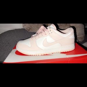 Orange pearl dunk lows